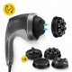 Ручний антицелюлітний масажер для тіла 4FIZJO Body Shaping 4 в 1 Black (P-5907739319128)