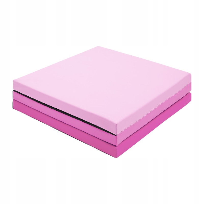 Мат гімнастичний складний 4FIZJO 180 x 60 x 5 см Pink/Light Pink (P-5907739319678)