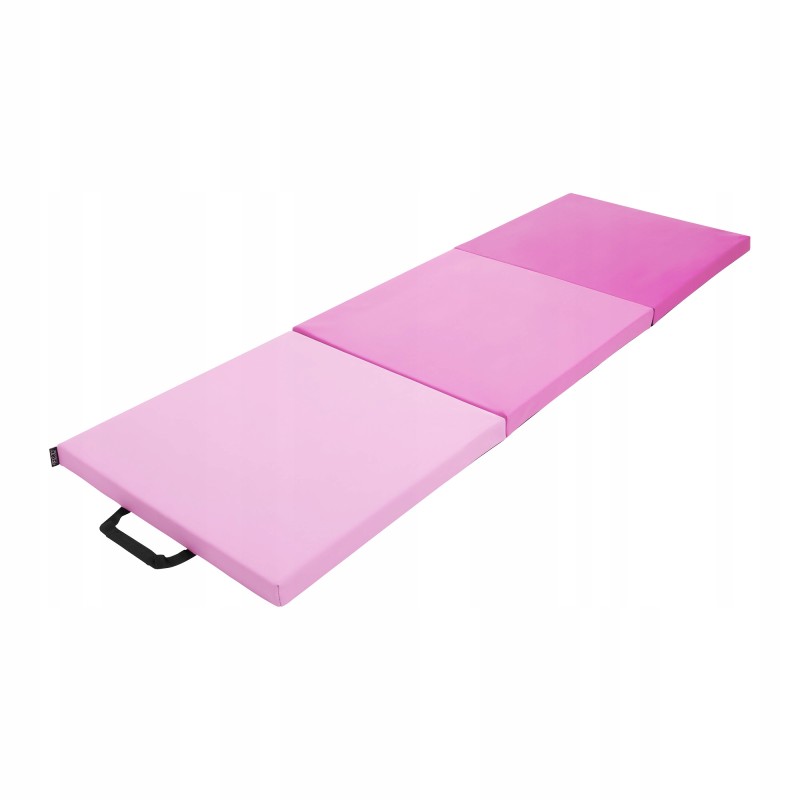 Мат гімнастичний складний 4FIZJO 180 x 60 x 5 см Pink/Light Pink (P-5907739319678)