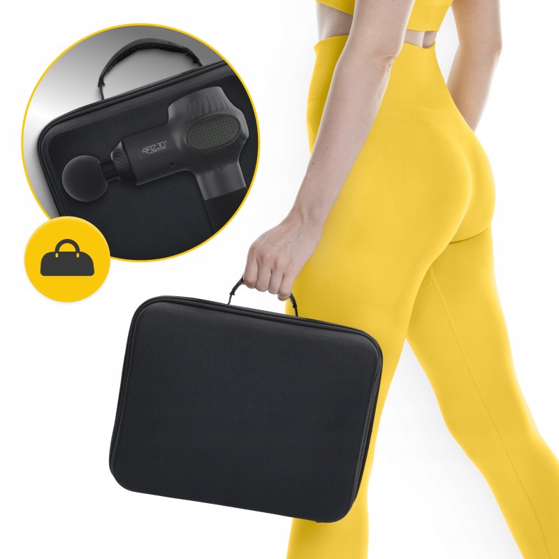 Ручний перкусійний масажер 4FIZJO Massage Gun Active 30 Вт масажний пістолет (P-5907739319937)