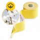 Стрічка кінезіологічна (кінезіо тейп) 4FIZJO 5 см x 5 м Yellow (P-5907739318824)