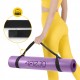 Килимок (мат) спортивний 4FIZJO PU 183 x 61 x 0.4 см для йоги та фітнесу Violet (P-5907739319548)