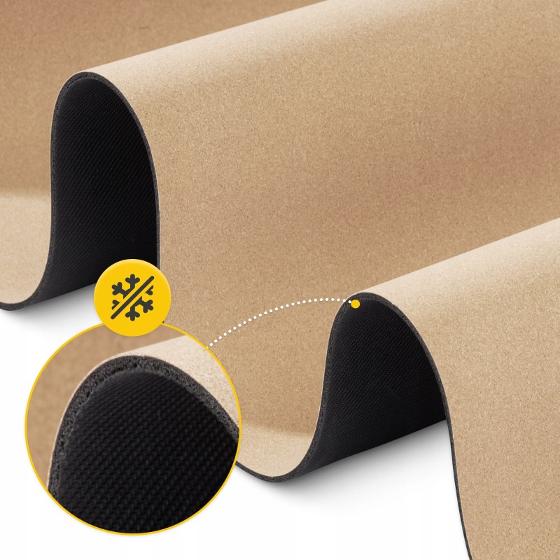 Килимок (мат) спортивний 4FIZJO Cork 183 x 61 x 0.4 см для йоги та фітнесу (P-5907739319562)