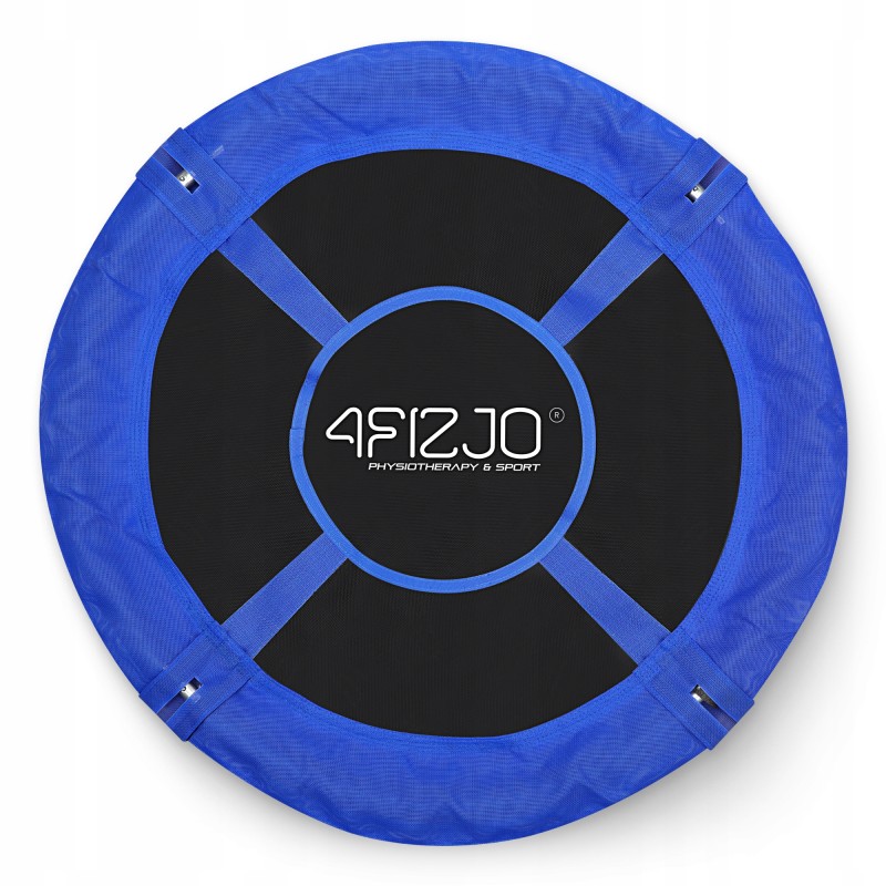 Гойдалка-гніздо кругла 4FIZJO XL 110 см Black/Blue (P-5907739316677)