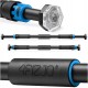 Турнік розсувний 4FIZJO 66-100 см Black/Blue (P-5907739314758)