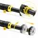 Турнік розсувний 4FIZJO 66-100 см Black/Yellow (P-5907739314765)
