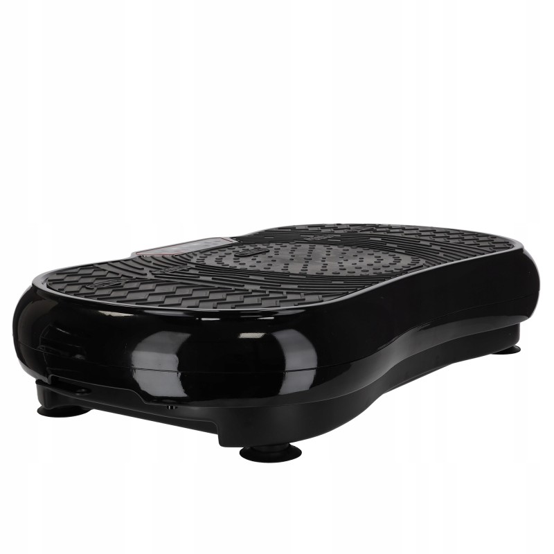Віброплатформа для тренувань 4FIZJO Pro+ з пультом та еспандерами Black (P-5907739319524)