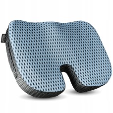 Ортопедична подушка 4FIZJO для сидіння 35 x 45 x 7 см Sky Blue (P-5907739318787)