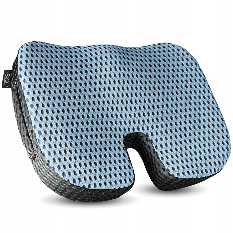 Ортопедична подушка 4FIZJO для сидіння 35 x 45 x 7 см Sky Blue (P-5907739318787)