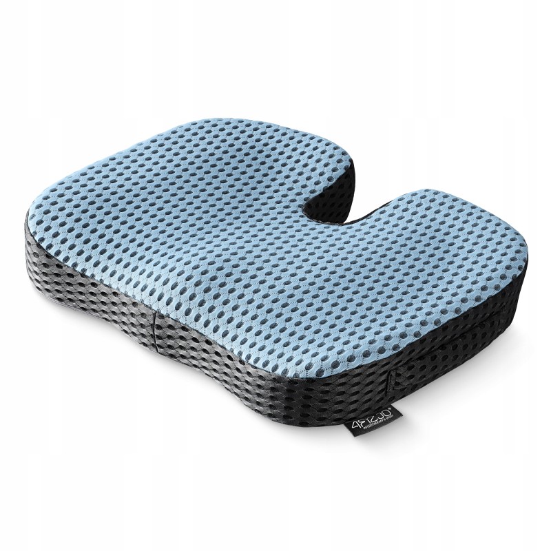 Ортопедична подушка 4FIZJO для сидіння 35 x 45 x 7 см Sky Blue (P-5907739318787)