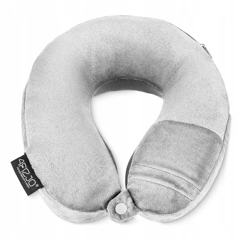 Подушка дорожня 4FIZJO 30 x 27 x 12 см Grey (P-5907739319432)