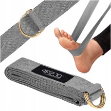 Ремінь для йоги 4FIZJO 300 см Grey (P-5907739315380)