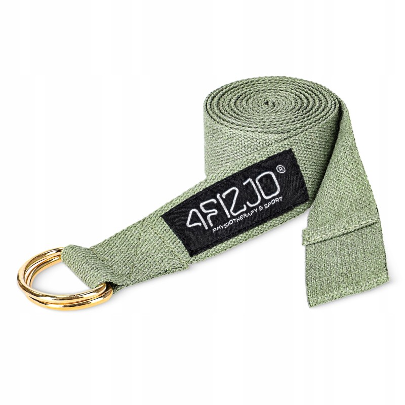 Ремінь для йоги 4FIZJO 300 см Olive (P-5907739318442)