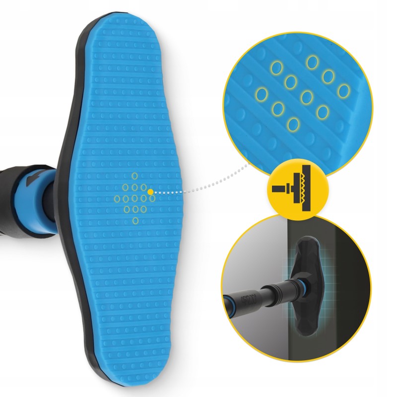 Турнік розсувний 4FIZJO ULTRA 66-100 см Black/Blue (P-5905973400329)