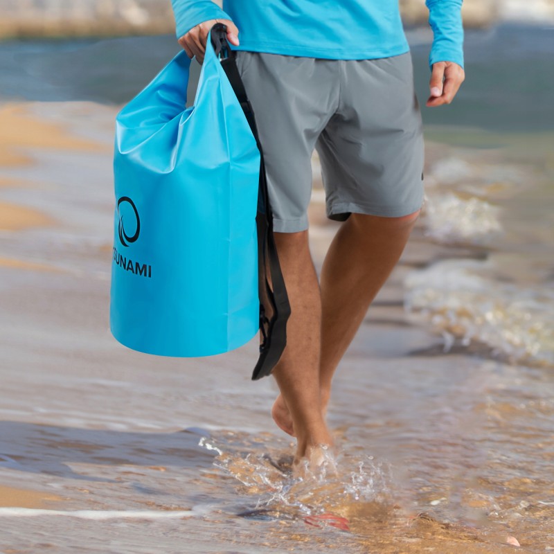 Гермомішок TSUNAMI Dry Pack 5 л водозахисний Sky Blue (P-5905973400060)