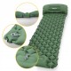Килимок (каримат) надувний Mountain Goat 190 x 58 x 5 см з вбудованим насососм Navy Green (P-5905973400909)