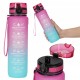 Пляшка для води спортивна 4FIZJO 1000 мл Pink/Sky Blue (P-5905973400770)