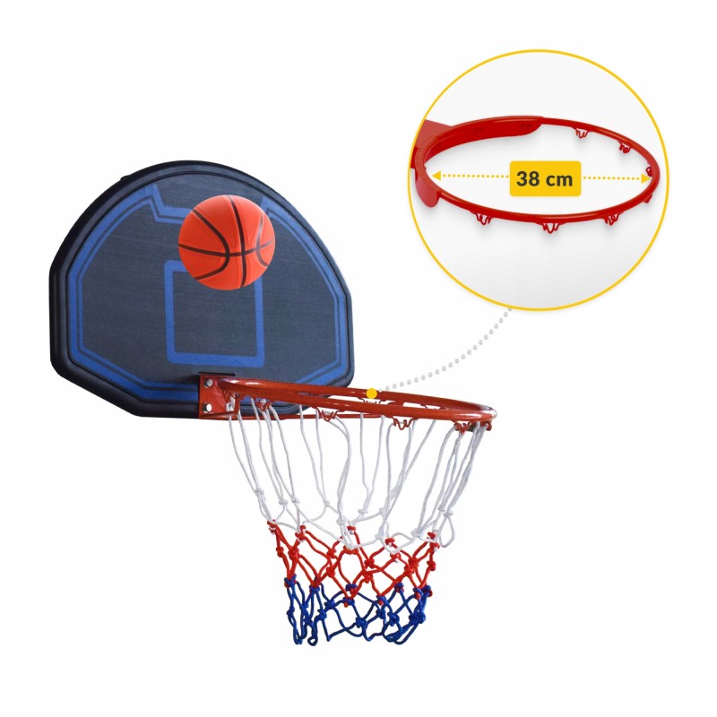 Баскетбольний щит Falcon Backyard 75 x 45 см настінний BASKET01 (P-5905973400664)