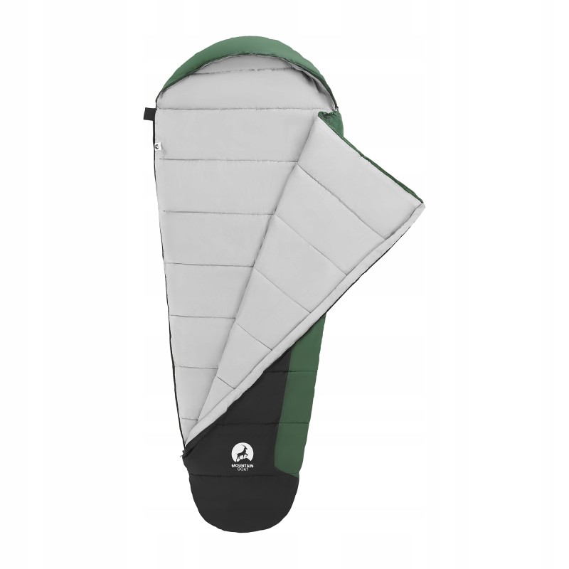 Спальний мішок (спальник) кокон Mountain Goat Pro+ 0 ...+10°C R Black/Olive (P-5905973400978)