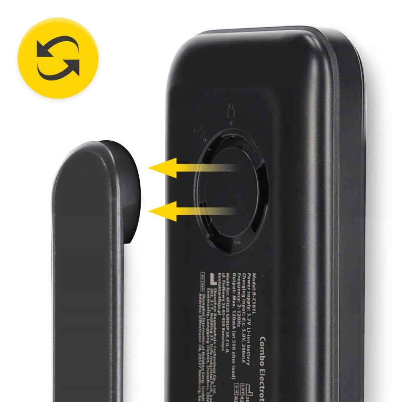 Апарат для електростимуляції м'язів 4FIZJO Combo LITE 3 в 1 (P-5905973401487)