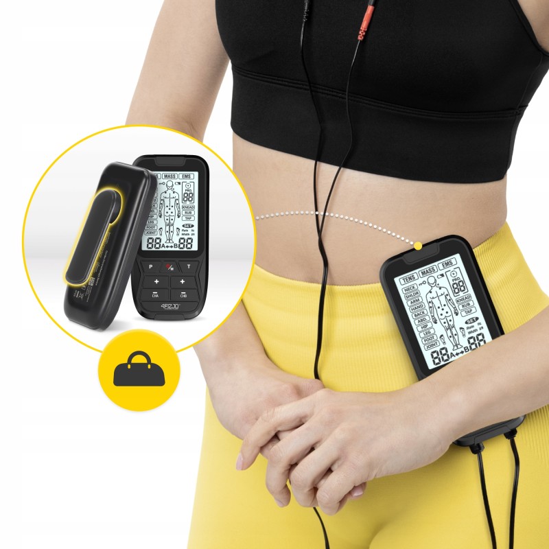 Апарат для електростимуляції м'язів 4FIZJO Combo LITE 3 в 1 (P-5905973401487)