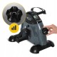 Міні велотренажер 4FIZJO Active 2 в 1 для рук та ніг Grey/Black (P-5905973401708)
