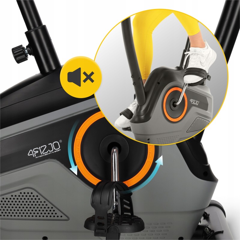 Велотренажер магнітний 4FIZJO Active+ Black/Gold (P-5905973401593)