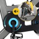Велотренажер спінінговий (спінбайк) 4FIZJO Racing Black/Blue (P-5905973401654)