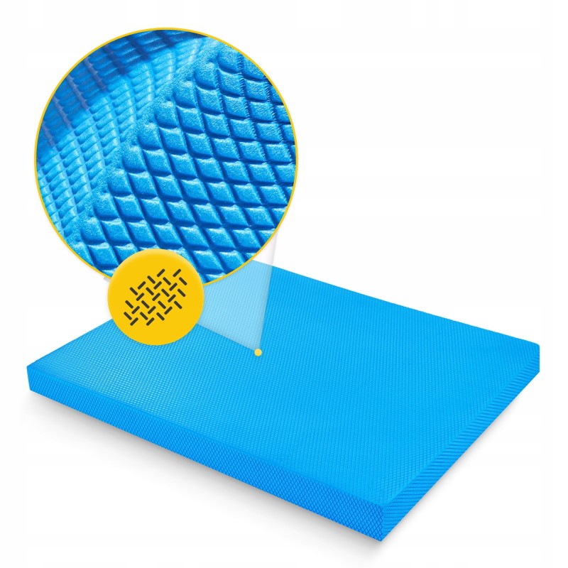 Балансувальна подушка 4FIZJO Balance Pad 49 x 38.5 x 5.8 см Sky Blue (P-5907739318664)