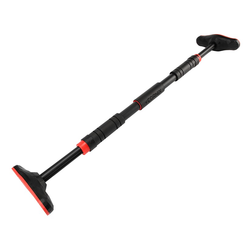 Турнік розсувний Cornix Pro 67-100 см XR-0283 Black/Red