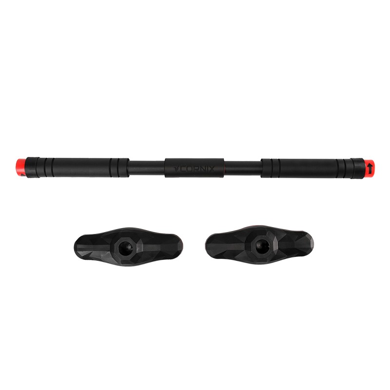 Турнік розсувний Cornix Pro 90-130 см XR-0284 Black/Red