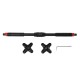 Турнік розсувний Cornix Pro+ 90-130 см XR-0287 Black/Red