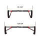 Турнік розсувний Cornix Elite 85-120 см XR-0290 Black/Red