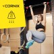 Турнік розсувний Cornix Elite 85-120 см XR-0290 Black/Red