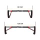 Турнік розсувний Cornix Elite 85-120 см XR-0290 Black/Red