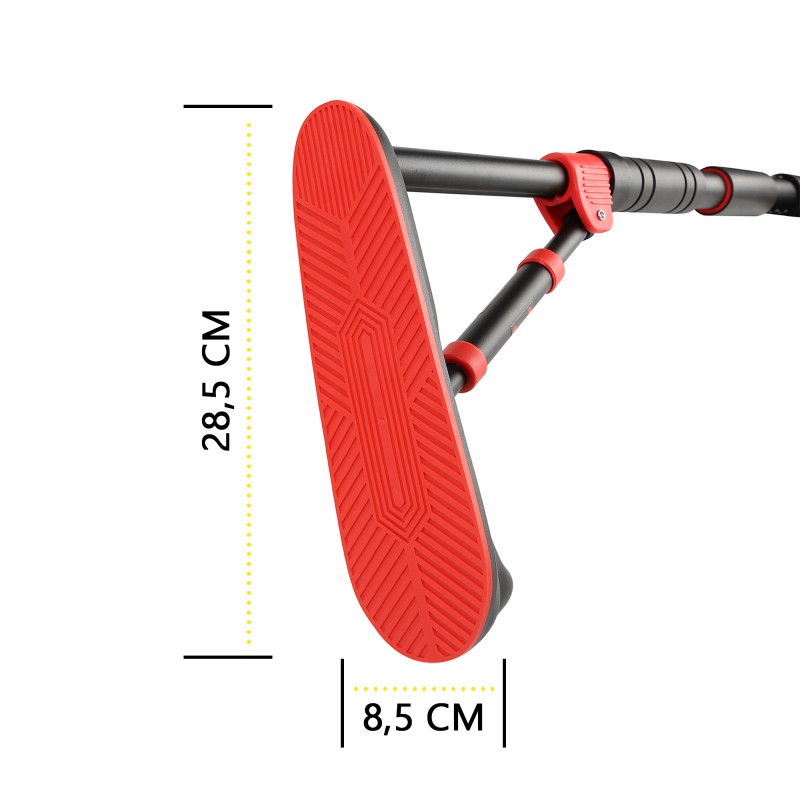 Турнік розсувний Cornix Elite 85-120 см XR-0290 Black/Red