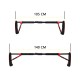 Турнік розсувний Cornix Elite 105-140 см XR-0291 Black/Red