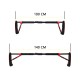 Турнік розсувний Cornix Elite 105-140 см XR-0291 Black/Red
