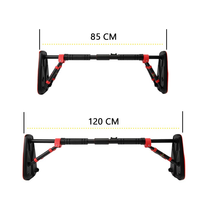 Турнік розсувний Cornix Elite+ 85-120 см XR-0294 Black/Red
