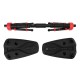 Турнік розсувний Cornix Elite+ 85-120 см XR-0294 Black/Red