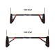 Турнік розсувний Cornix Elite+ 110-140 см XR-0295 Black/Red