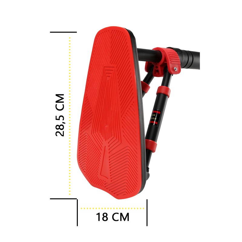 Турнік розсувний Cornix Elite+ 110-140 см XR-0295 Black/Red