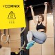 Турнік розсувний Cornix Elite+ 110-140 см XR-0295 Black/Red
