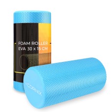 Масажний ролик Cornix EVA+ 30 x 15 см (валик, роллер) XR-0301 Blue
