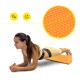 Масажний ролик Cornix EVA+ 60 x 15 см (валик, роллер) XR-0307 Orange