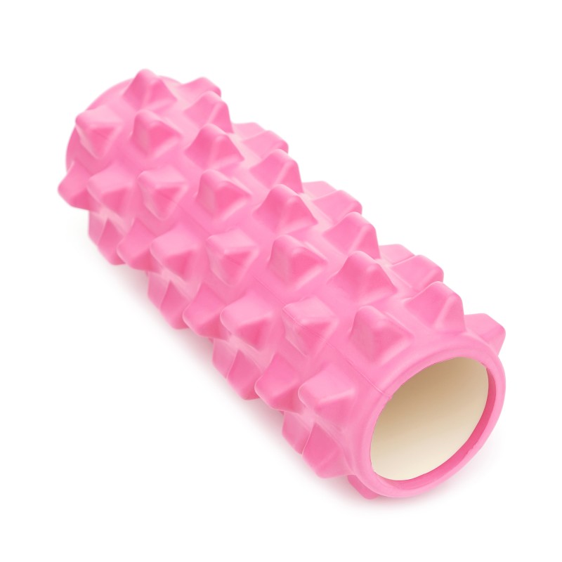 Масажний ролик Cornix EVA 33 x 14 см (валик, роллер) XR-0323 Pink
