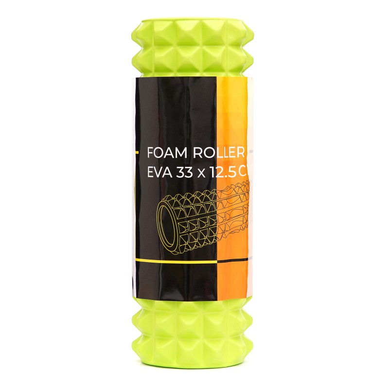 Масажний ролик Cornix EVA 33 x 12.5 см (валик, роллер) XR-0330 Green