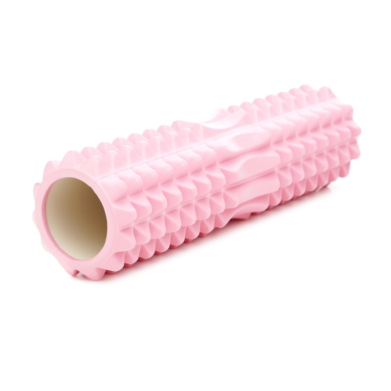Масажний ролик Cornix EVA 45 x 12.5 см (валик, роллер) XR-0336 Light Pink