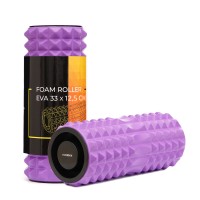 Масажний ролик Cornix EVA 33 x 12.5 см (валик, роллер) XR-0338 Violet
