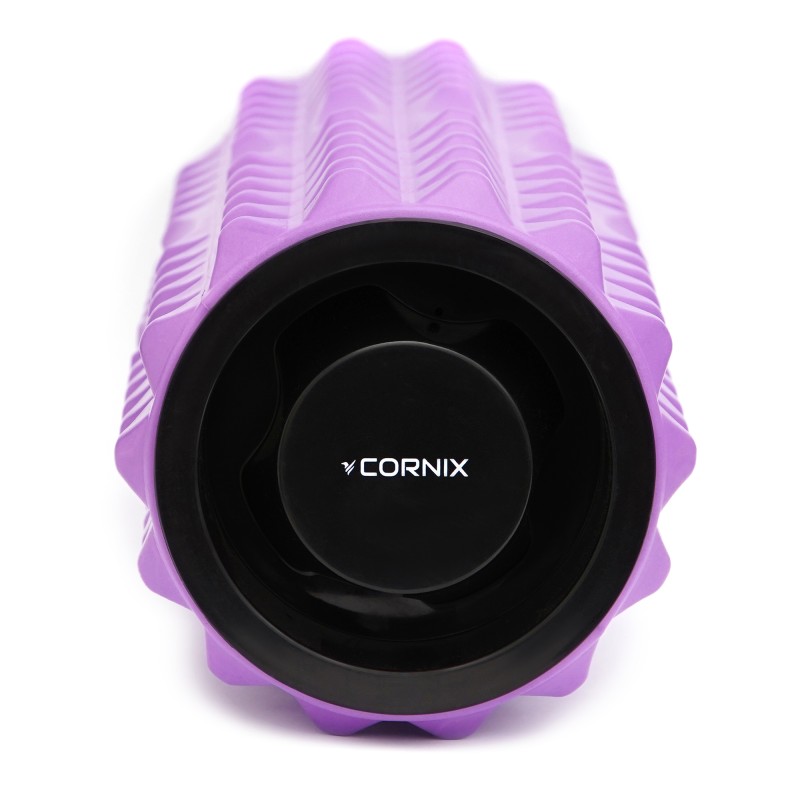 Масажний ролик Cornix EVA 33 x 12.5 см (валик, роллер) XR-0338 Violet